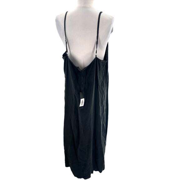 NWT Jenni Kayne Rio Slip Dress Black Size XXL - Picture 4 of 8